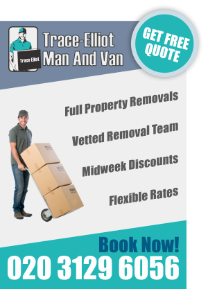 Benefits of Trace Elliot Man And Van in London